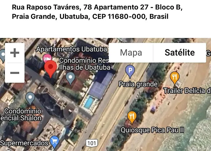 Ape 27 Praia Grande Ubatuba Bem localizado